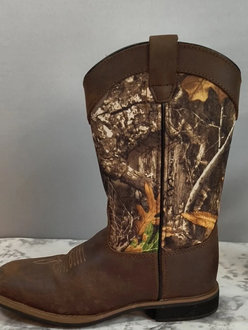 Magellan Outdoors Boys' Bandit Camo  Western Boots , Size - Youth 1